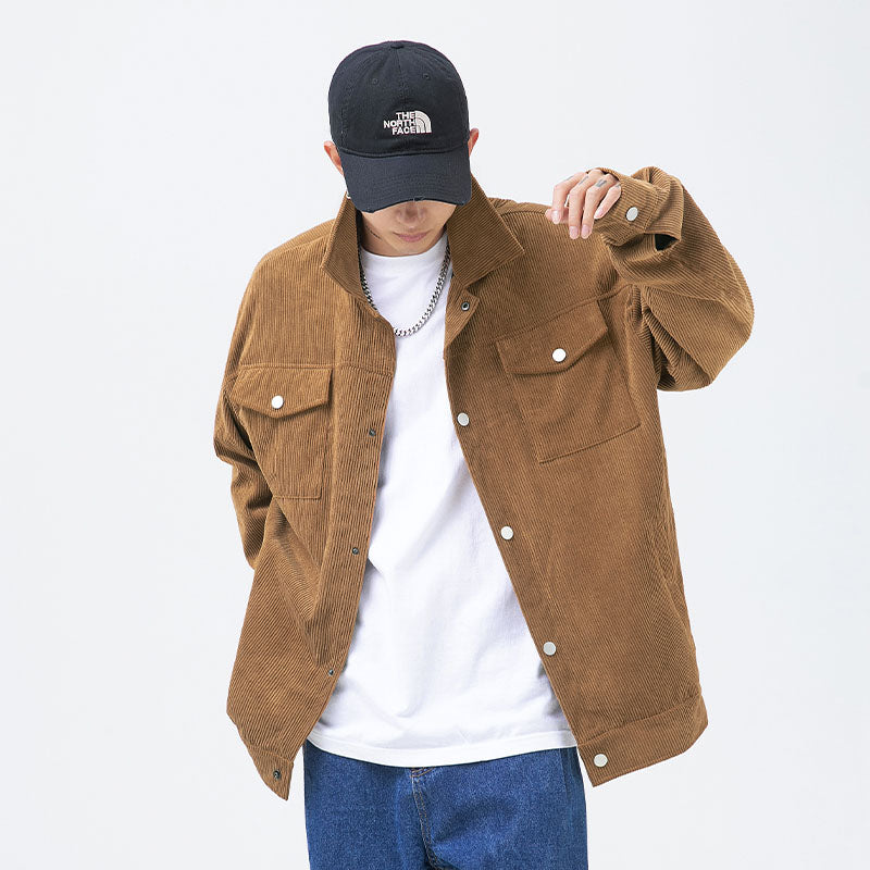 Pocket Patch Corduroy Jacket