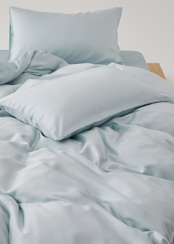 Adeline Pastel Silky TENCEL Bedding Set - Coffee