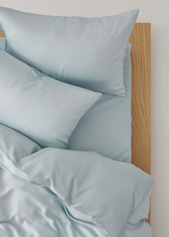 Adeline Pastel Silky TENCEL Bedding Set - Coffee