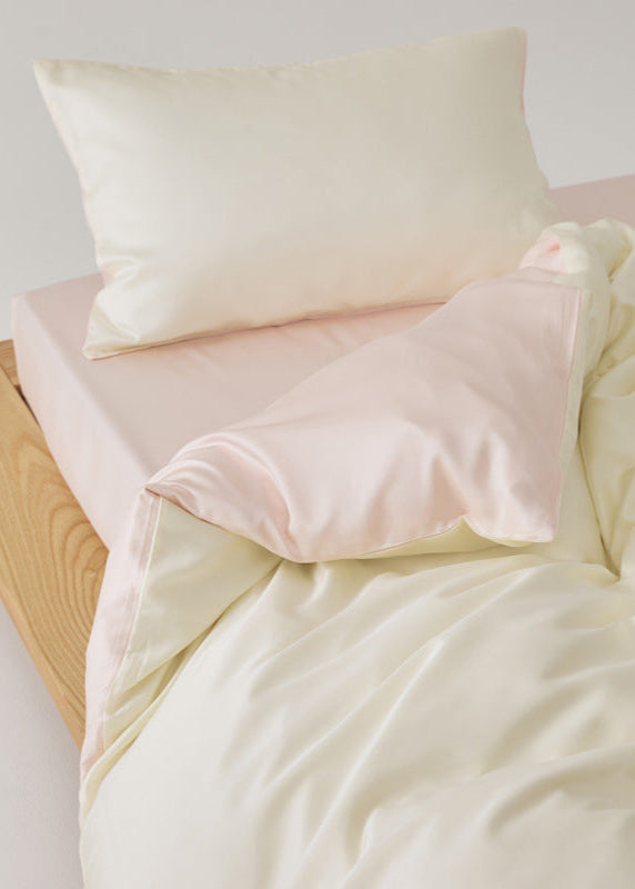 Adeline Pastel Silky TENCEL Bedding Set - Coffee