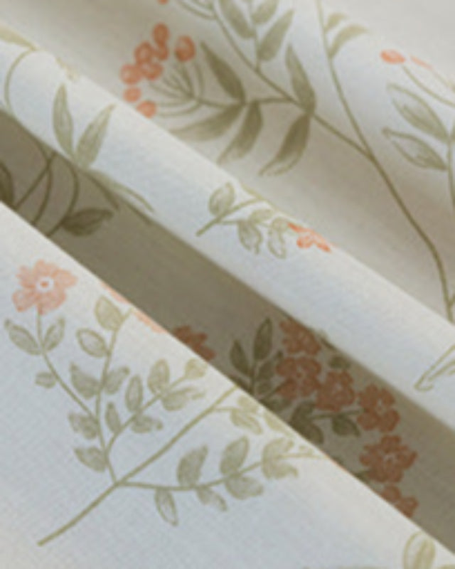 Celia Cottage Ribbon Bow Tie Floral Bedding Set - Pink