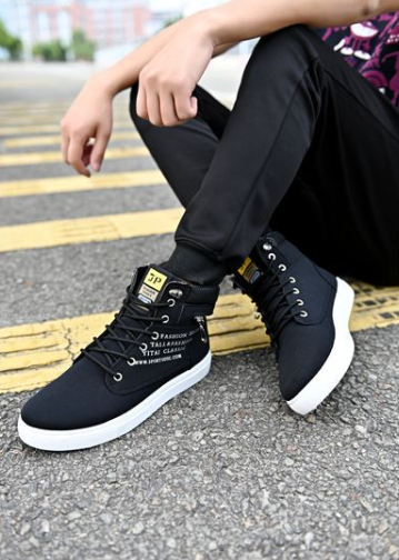 Pretty Stylish Men's Korean Chain Men's Shoes