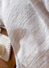 Emma Duo Striped Jacquard Bedding Set - Light Purple