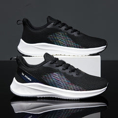 Men's Breathable Korean Style Trendy Running Sneakers