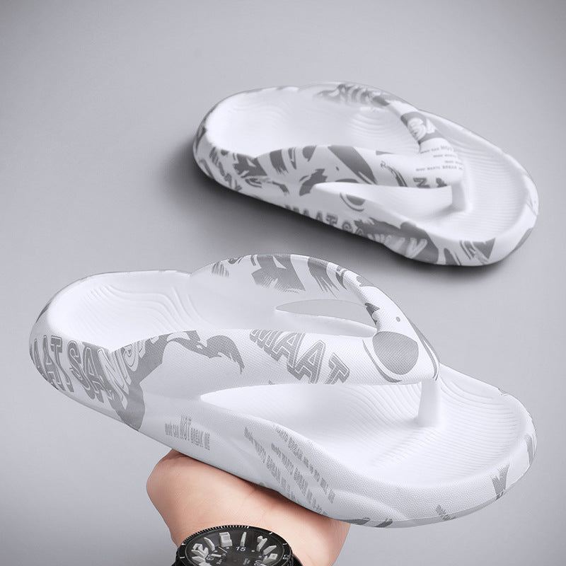 Men's Summer Outdoor Wear Flip-flops Trendy Slippers