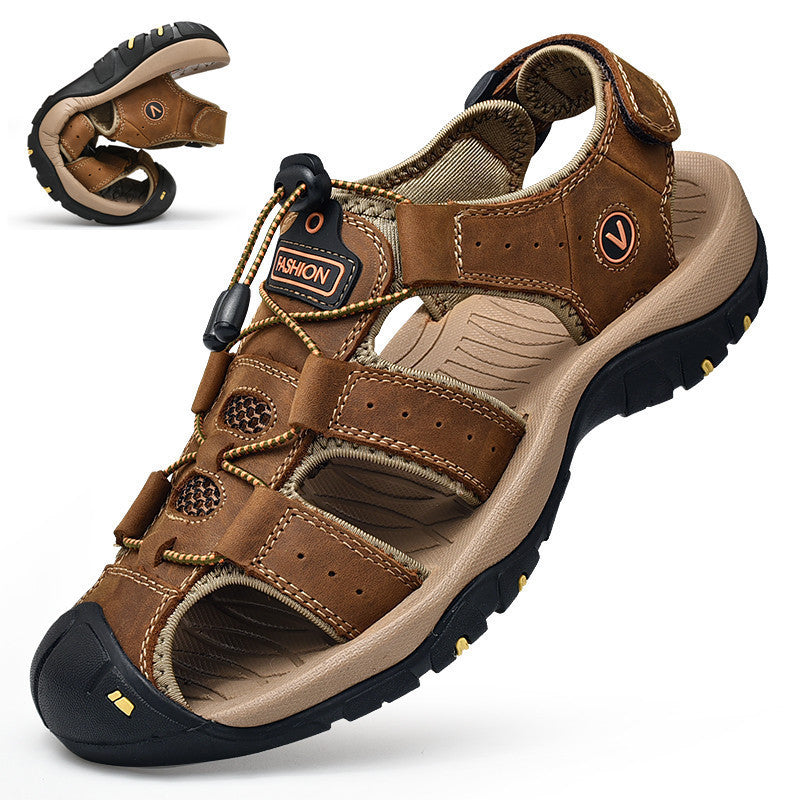 Charmante, atmungsaktive echte Strandsandalen für Herren