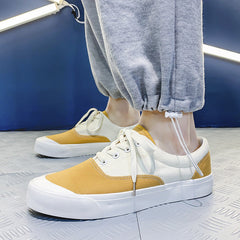 Damen &amp; Herren Retro Trendy Skateboard Koreanische Paar Canvas Schuhe