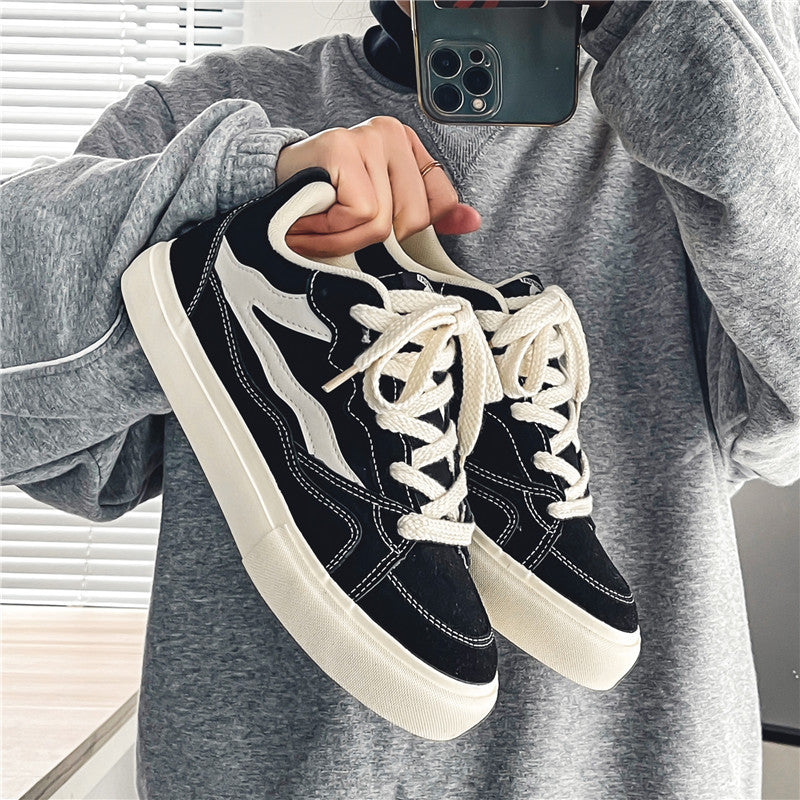 Trendy Skateboard Frühlings-Sneaker im koreanischen Stil für Damen und Herren