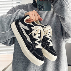 Trendy Skateboard Frühlings-Sneaker im koreanischen Stil für Damen und Herren