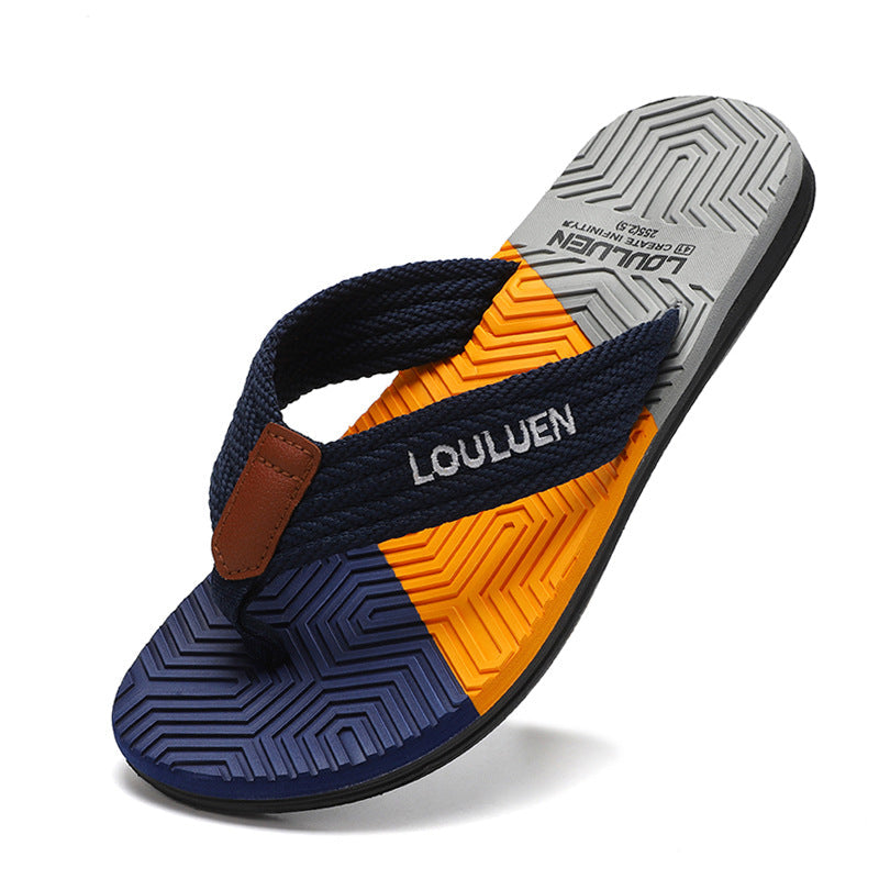 Klassische Herren Lu Outdoor Strand Flip-Flops Flip Flops