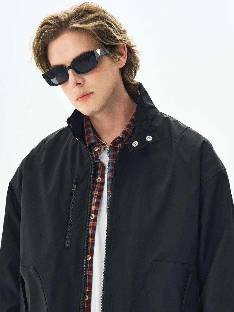 Jacket Windproof Waterproof Stand Collar Coat Top