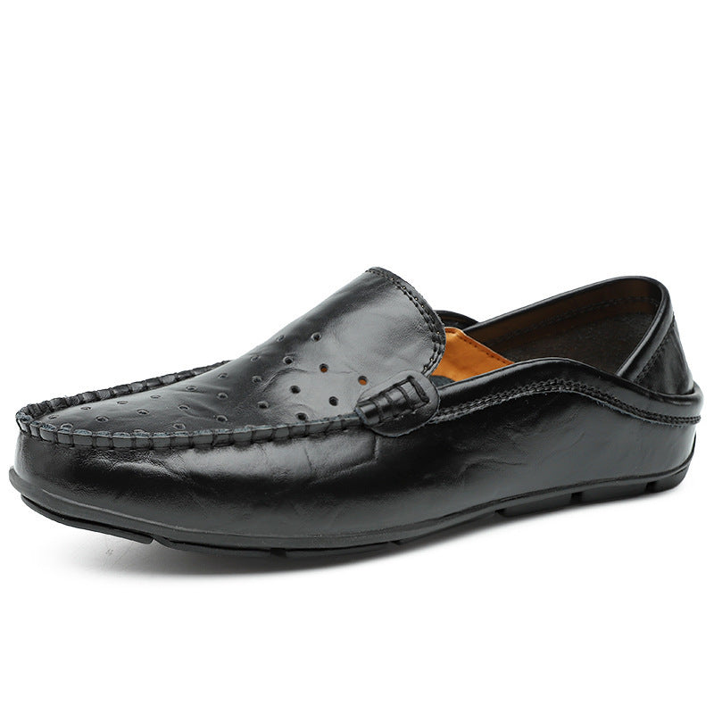 Zapatos casuales de conducción de verano de talla grande para hombre