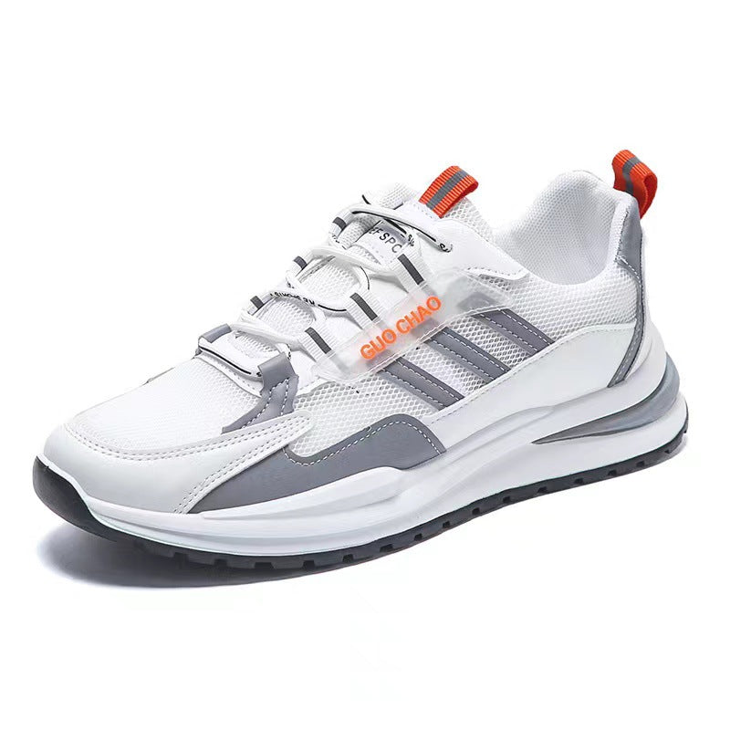 Men's Korean Breathable Lace Up Running National Sneakers