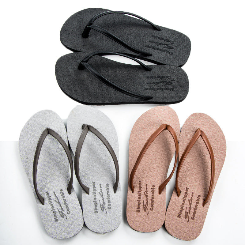 Women's & Men's Outwear Waterproof Couple Flip Flops