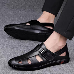 Elegant Beautiful Men's Soft Hollow Hole Sandals