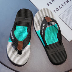 Chanclas de verano de moda para hombre, chanclas de playa y exteriores