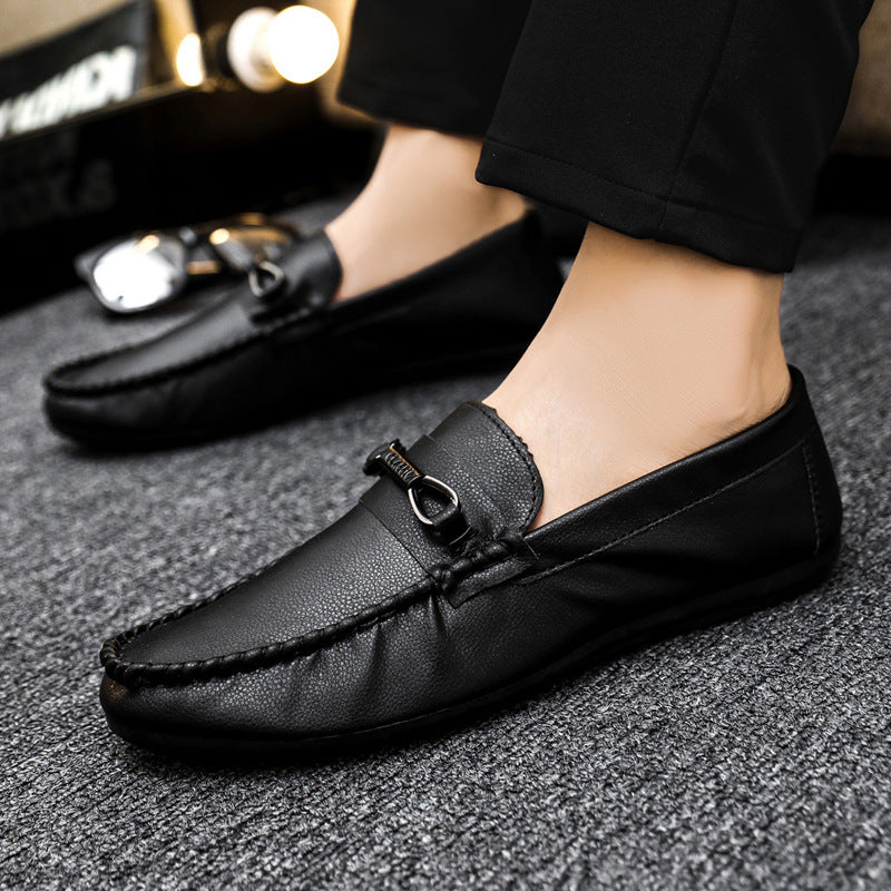 Atmungsaktive Sommer-Loafer für Herren im britischen Smart Guy-Stil