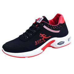 Men's Low Top Thick Sole Increased Running Sneakers