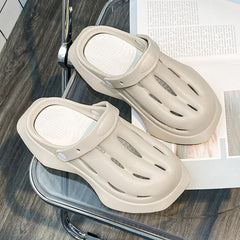 Men's Hole Beach Couple Go Out Sandals