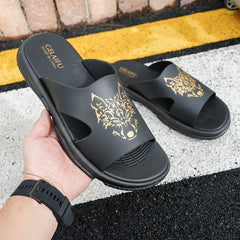 Unique Men's British Flat Outdoor Sandals