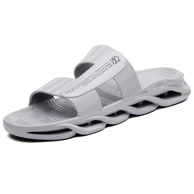 Men's Outwear Driving Fashionable Rubber Platform Flip Flops