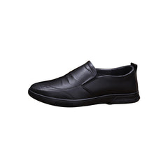 Herren Rindsleder Vier Echtes Kleid Slip-on Pumps Loafers