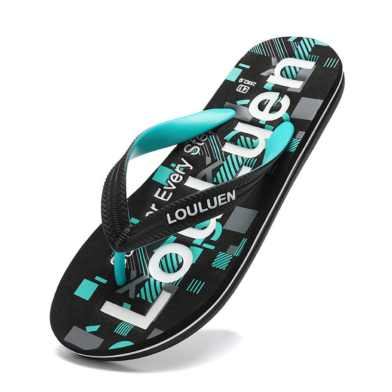 Elegante Herren Gummi Flip-Flops Outdoor Sommer Flip Flops