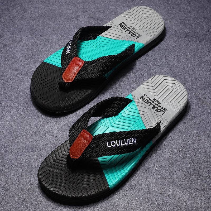 Klassische Herren Lu Outdoor Strand Flip-Flops Flip Flops