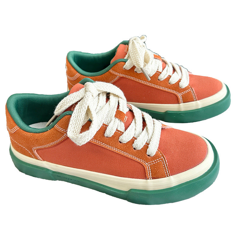 Men's Broadcast For Lovers Summer Breathable Board Canvas Shoes