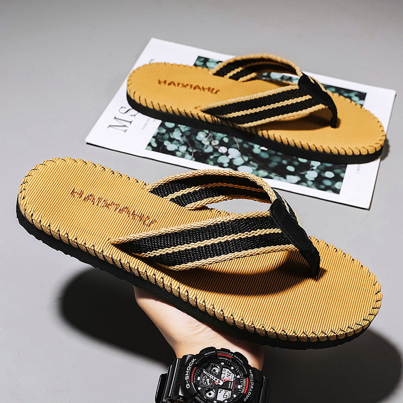 Men's Unique Indoor And Outdoor Beach Flip Flops