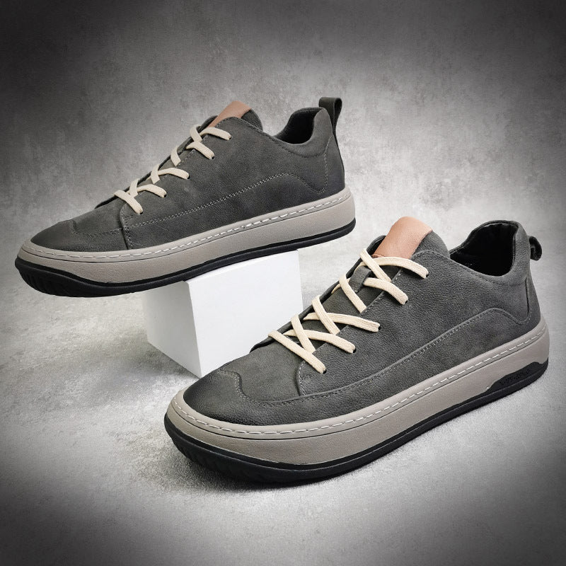 Innovative Men's Versatile Korean Style Genuine Sneakers