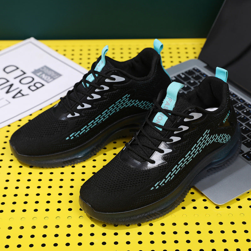 Zapatillas deportivas de gelatina cómodas, transpirables y modernas para hombre