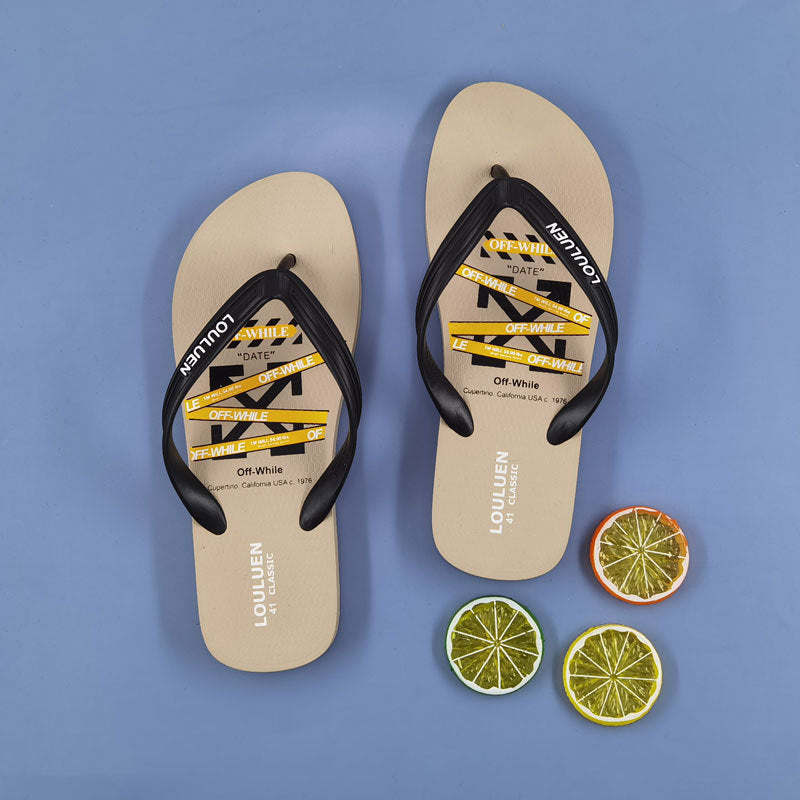 Men's Summer Outdoor Flip-flops Couple Beach Flip Flops