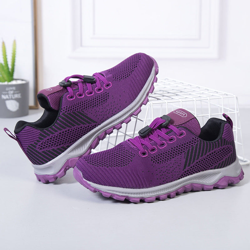 Zapatillas deportivas transpirables y suaves para caminar para mujeres y hombres