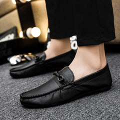 Atmungsaktive Sommer-Loafer für Herren im britischen Smart Guy-Stil