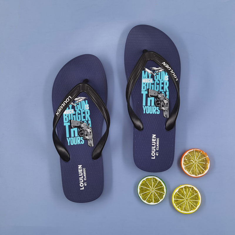 Herren Sommer Outdoor Flip-Flops Paar Strand Flip-Flops