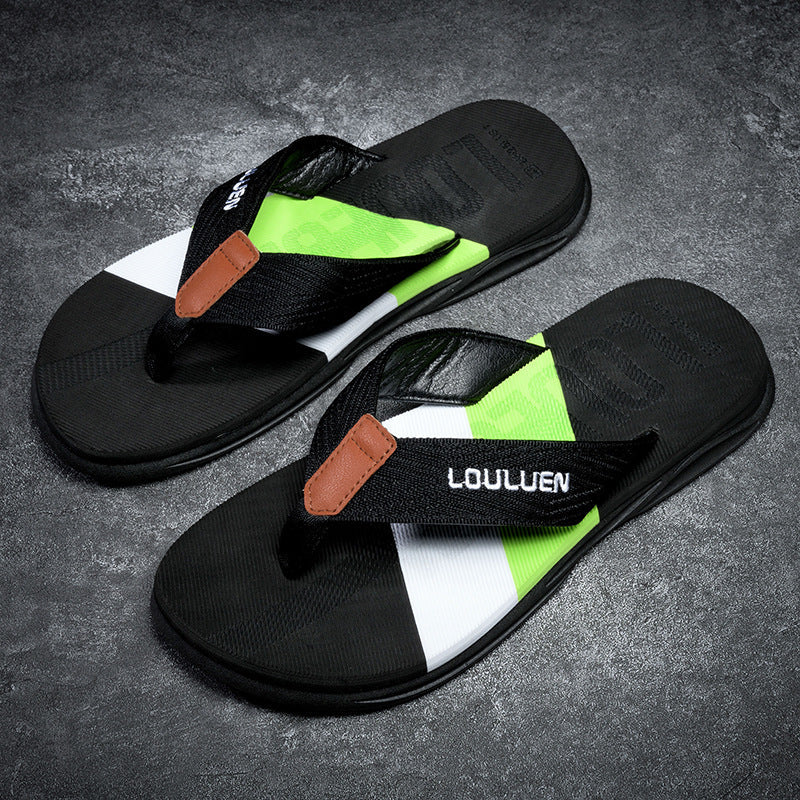 Herren Outdoor-Outwear im koreanischen Stil, Strand-Flip-Flops