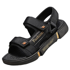 Men's Open Toe Breathable Beach Velcro Sandals