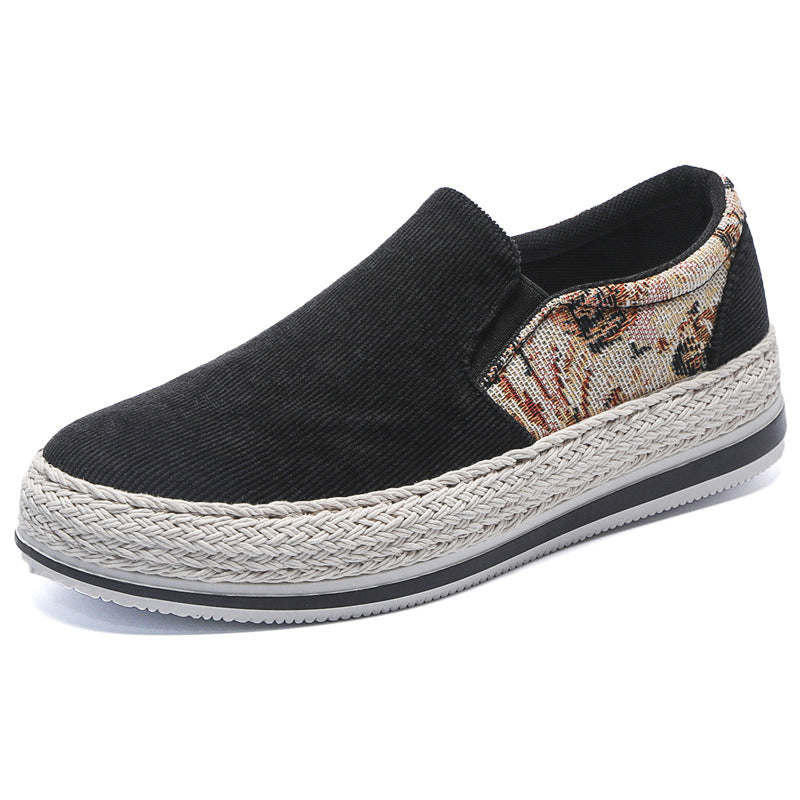 Men's Summer Breathable Soft Bottom Slip-on Board Men's Shoes