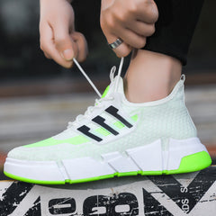 Men's Spring Large Size Breathable Sports Sneakers