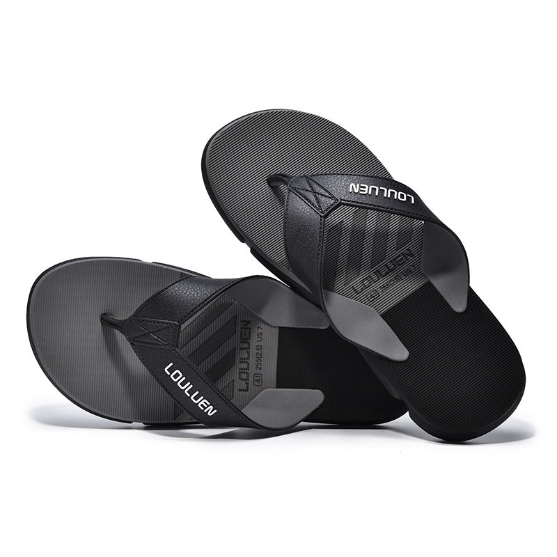 Men's Summer Rubber Trendy Outdoor Flip Flops