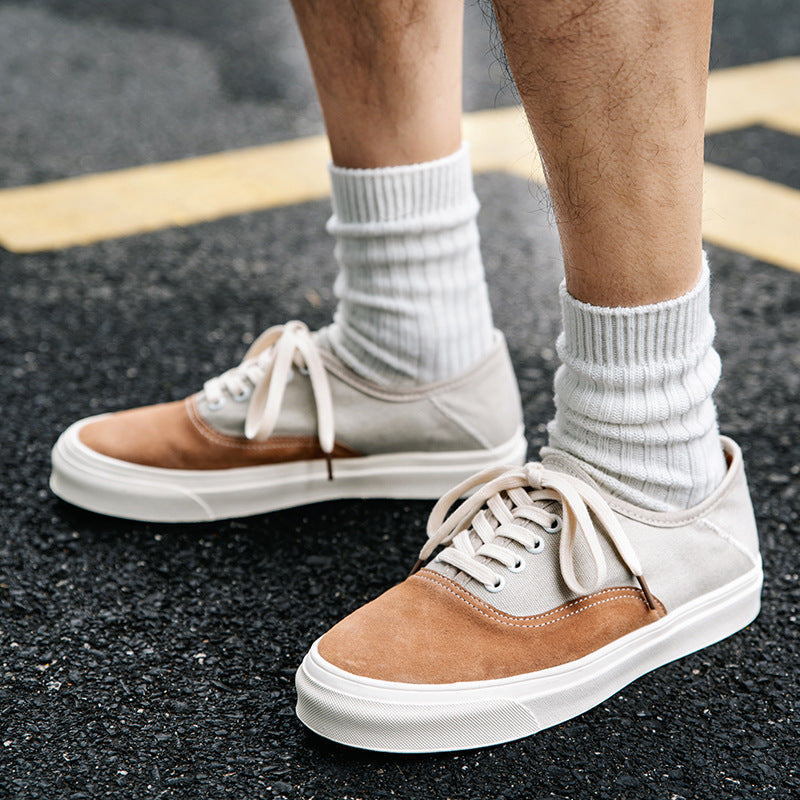 Comfortable Men's Matching Versatile Korean Canvas Shoes