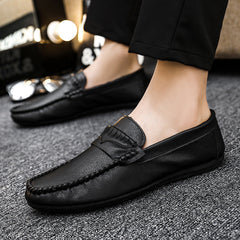 Atmungsaktive Sommer-Loafer für Herren im britischen Smart Guy-Stil