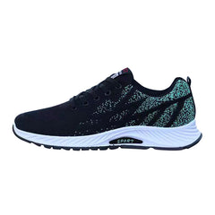 Men's Summer Comfortable Breathable Mesh Flying Woven Sneakers