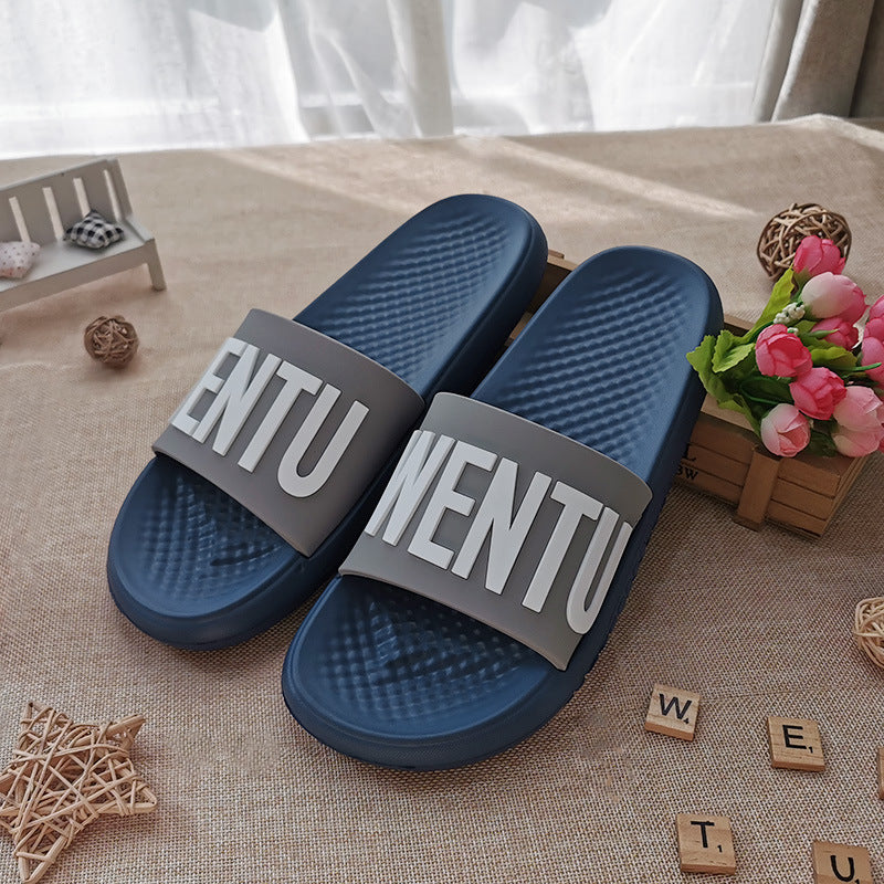 Herren On Dot Home Gummi Badezimmer Soft und Flip Flops