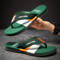 Popular Men's Rubber Outdoor Beach Summer Slippers