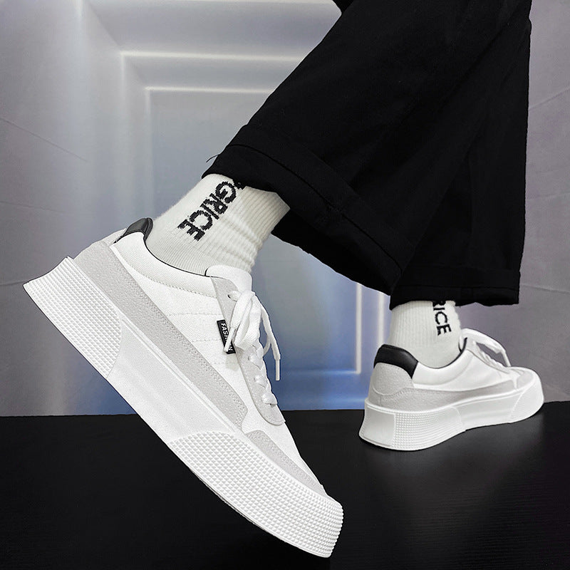 Men's Spring Street Shooting Niche White Sneakers