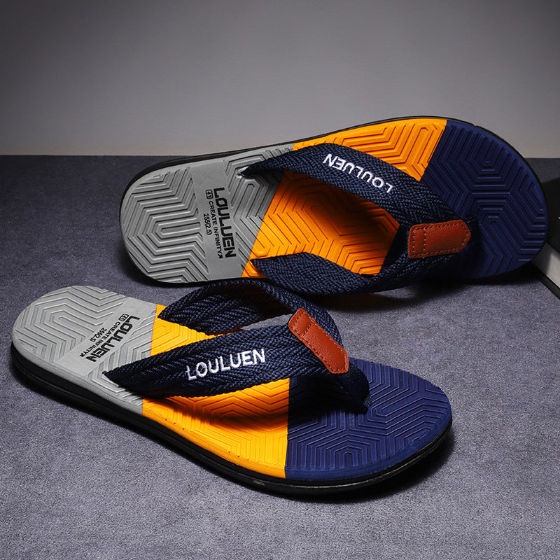 Klassische Herren Lu Outdoor Strand Flip-Flops Flip Flops