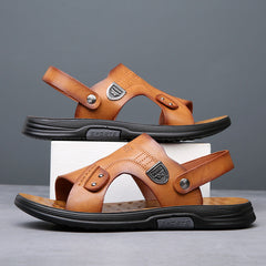 Men's Trendy Soft Bottom Outer Wear Dual Sandals