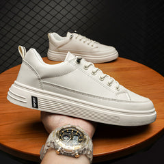 Men's Korean Everyday Joker White Sneakers